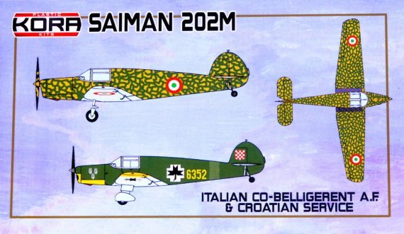1/72 Saiman 202M Italian Co-Belligerante AF & Croatia Service