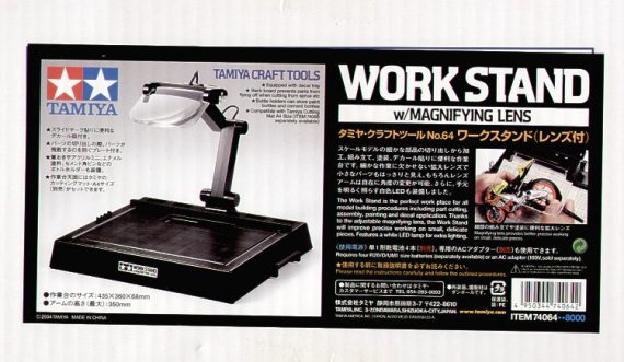 Tamiya �tabli avec Loupe Grossissante