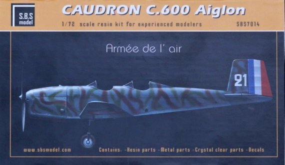 1/72 Caudron C.600 Aiglon France