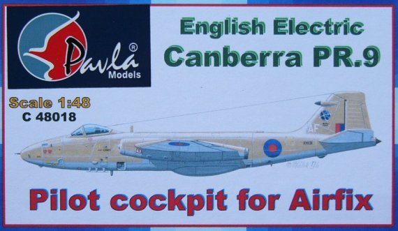 1/48 E.E. Canberra PR.9 Pilot Cockpit (AIRF)