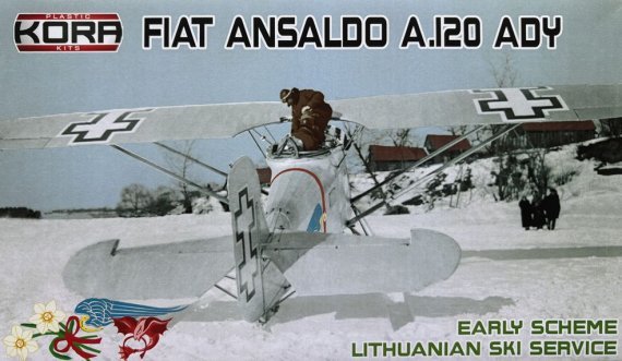 1/72 Fiat Ansaldo A.120 ADY Lithuanian Ski Service