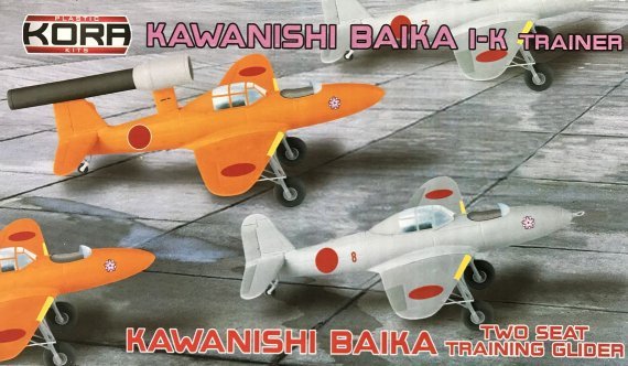 1/72 Kawanishi Baika I-K Two-seat Training Glider