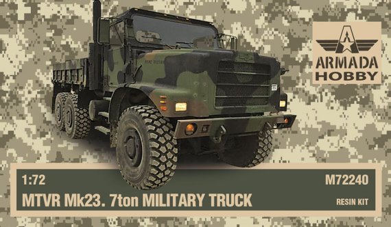 1/72 MTVR Mk.23 7-ton Military Truck