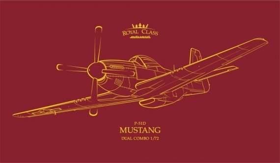 1/72 P-51D MUSTANG Dual Combo ROYAL CLASS