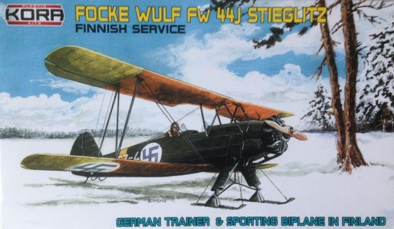 1/72 Fw 44J Stieglitz Finnish Service
