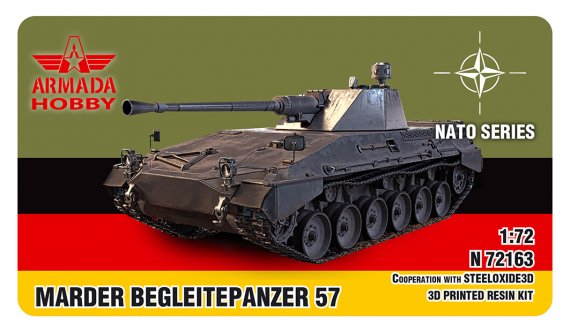 Armada Hobby Marder Begleitepanzer 57 Resin Kit 1/72