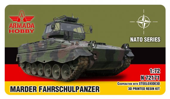 ARMADA HOBBY Marder Fahrschulpanzer 1/72 Resin Kit