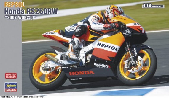 1/12 Repsol Honda RS250RW 2007 WGP250 Kit