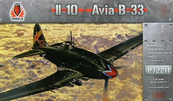1/72 Ilysuhin Il-10 / Avia B-33