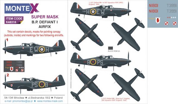 1/48 Boulton-Paul Defiant Mk.I