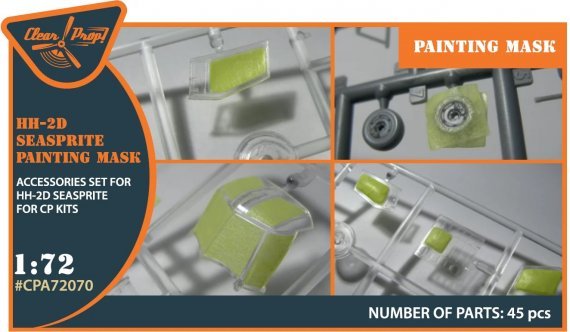 1/72 HH-2D Seasprite painting mask