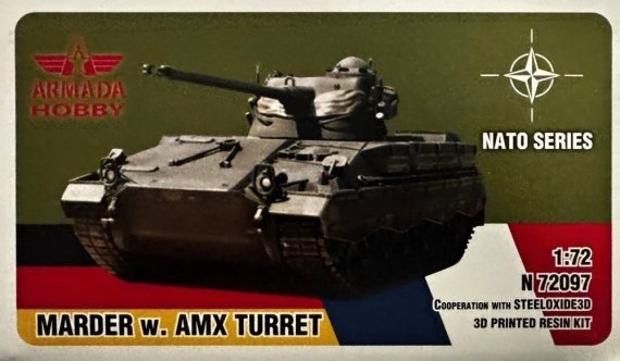 1/72 Marder with AMX turret resin kit