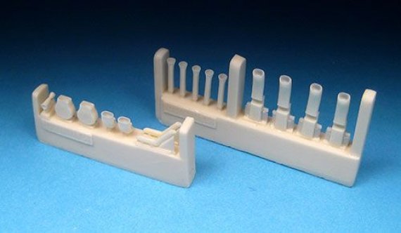 1/72 Bristol Blenheim Mk.I/Mk.IV intakes and exhausts set