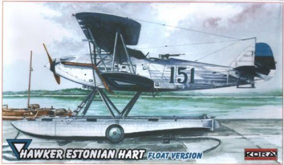1/72 Hawker Estonian Hart  Float version