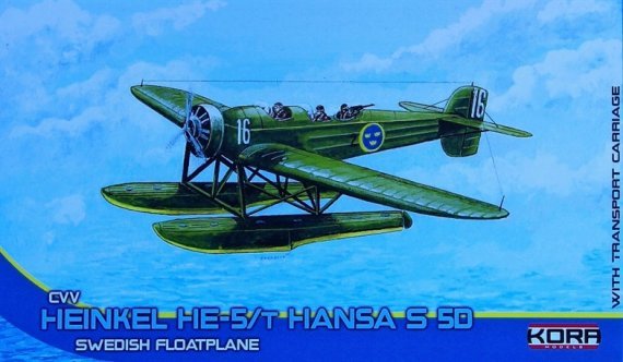 1/72 Heinkel He-5/T Hansa S 5D Swedish