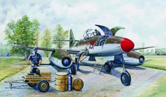 Trumpeter Messerschmitt Me-262A-1 Clear Edition 1/32