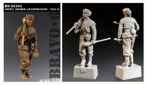 Soviet Soldier w/Panzerfausts 1943-45