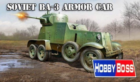 1/35 Russian Ba-3 Armoured Car