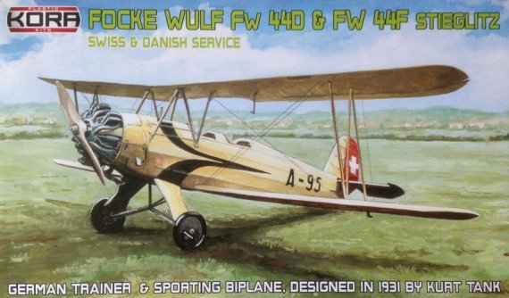 1/72 Fw 44D/Fw-44F Swiss & Danish Service
