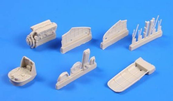 1/48 Spitfire Mk.Vb  Engine set (TAM)