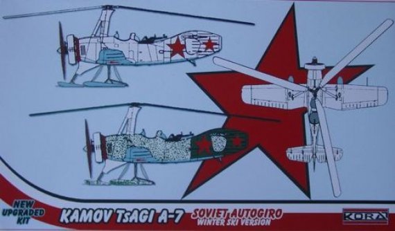 1/72 Kamov TSAGI A-7 Soviet Autogiro Ski Version