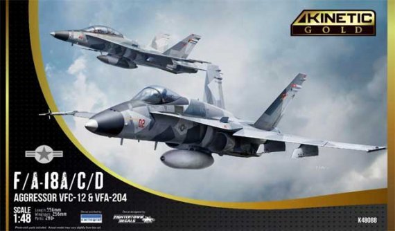 1/48 McDonnell-Douglas F/A-18A/D VFC-12