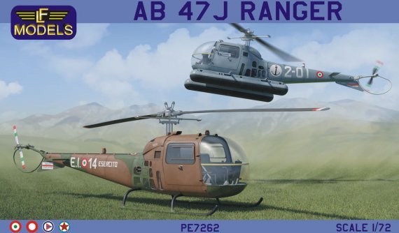 1/72 Ab 47J Ranger Italian Navy, Army, Yugo., Denmark, Norway AF