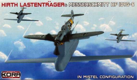 1/72 Hirth Lastentrager & Messerschmitt Bf 109G-6 Mistel
