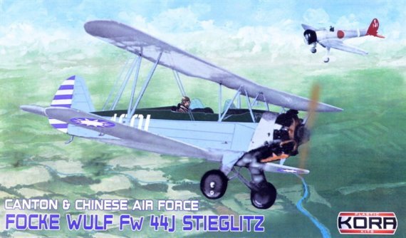 1/72 Focke-Wulf Fw-44J Canton & Chinese Air Force