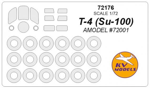 1/72 Sukhoi T-4 masks