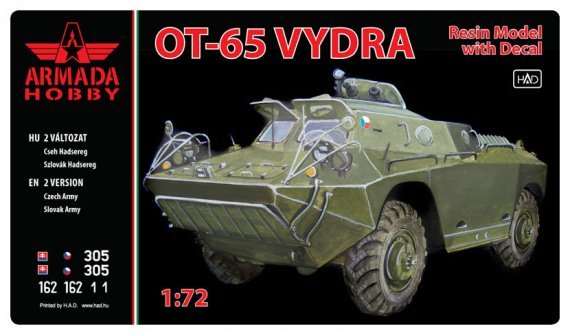 1/72 OT-65 VYDRA (Czech Army, Slovak Army)