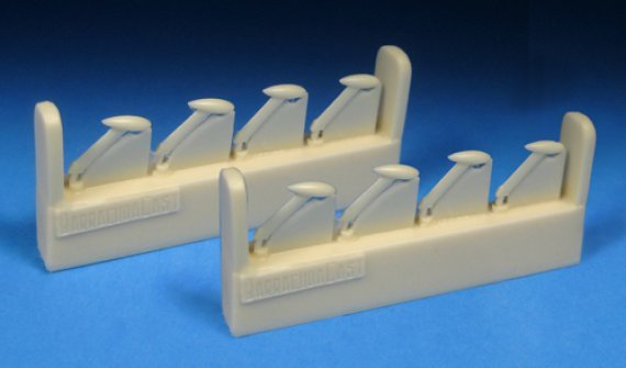 1/32 Messerschmitt Bf-109F, G and K Aileron Mass Balances