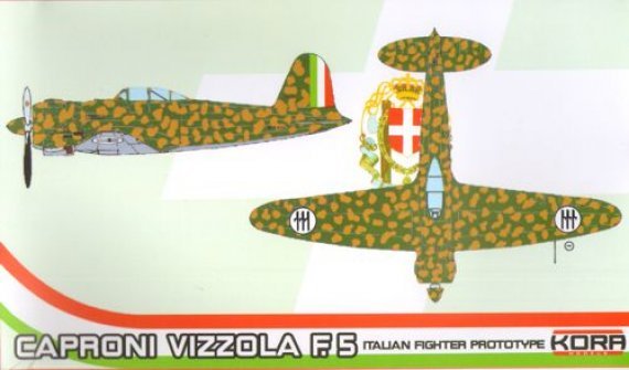 1/72 Caproni Vizzola F.5 Italian Fighter Prototype