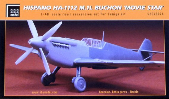 1/48 HA-1112 M.1L Buchon conversion set
