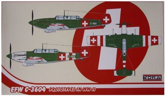 1/72 EFW C-3604 Prototypes Swiss Air Force