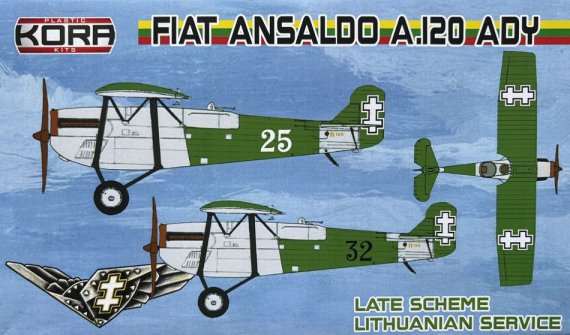 1/72 Fiat Ansaldo A.120 ADY Lithuanian Late Service