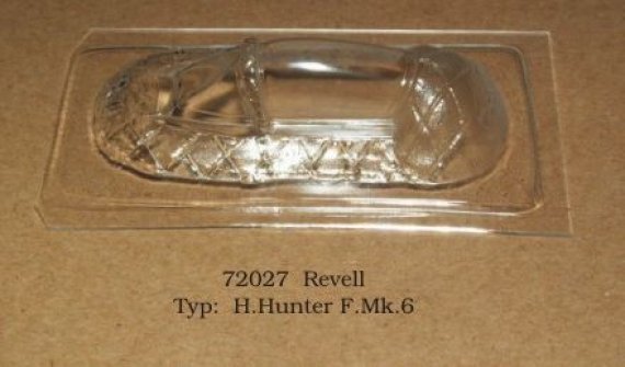 1/72 Vacu Canopy H.Hunter F.Mk.6 (REV)