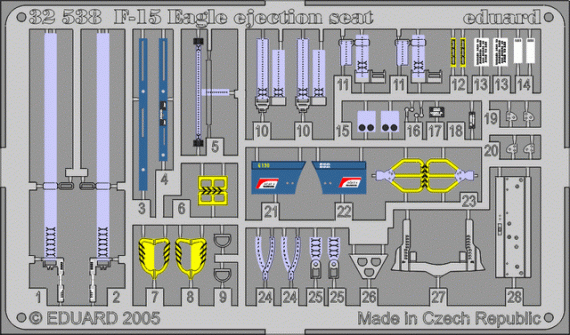 F-15C Eagle ejection seat  (TAM)