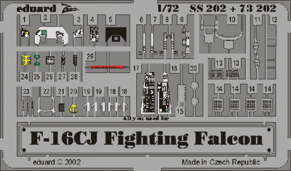 F-16CJ Fightnig Falcon  (HAS)