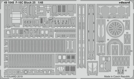 1/48 SET F-16C Block 25