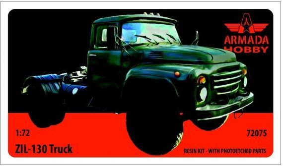 1/72 ZIL-130 Truck (resin kit w/ PE)