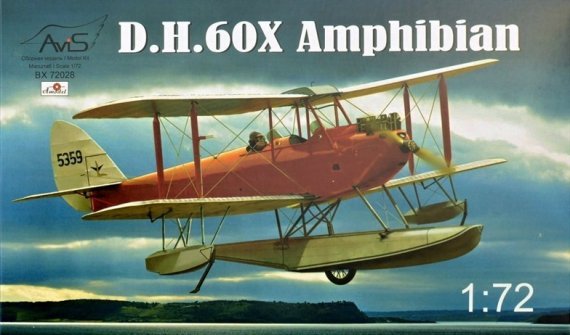 1/72 de Havilland DH-60X Amphibian