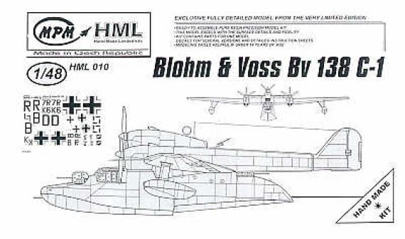 MPM Blohm und Voss Bv-138C-1 Flugboot 1/48