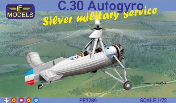 LF Model C.30 Autogyro Service Militaire 1/72
