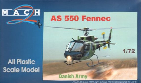 1/72 AS-550 Fennec Danish Army