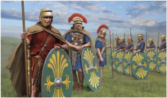 1/72 Roman Auxiliaries Ranks