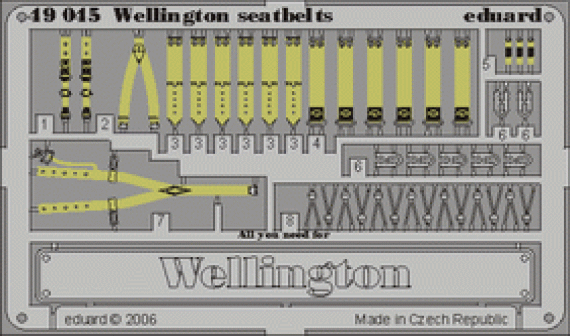 Wellington seatbelts  (TRU)
