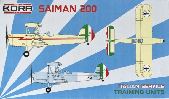 1/72 Saiman 200 Italian Service Training Units
