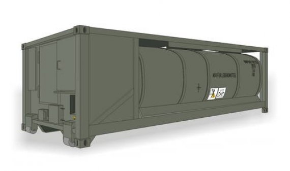 1/72 Multi water tank container, 10mMulti water tank container,
