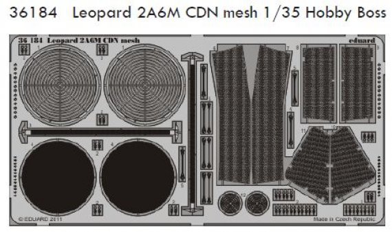 1/35 Leopard 2A6M CDN mesh (HOBBYB)